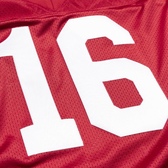 Authentic Joe Montana San Francisco 49ers Jersey Mitchell & Ness Throwback Large - Picture 3 of 11